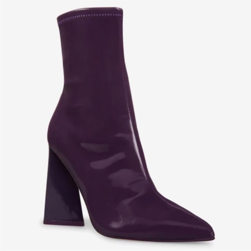 Steve Madden Kira Purple Booties
